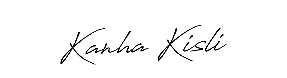 Kanha Kisli stylish signature style. Best Handwritten Sign (Antro_Vectra_Bolder) for my name. Handwritten Signature Collection Ideas for my name Kanha Kisli. Kanha Kisli signature style 7 images and pictures png