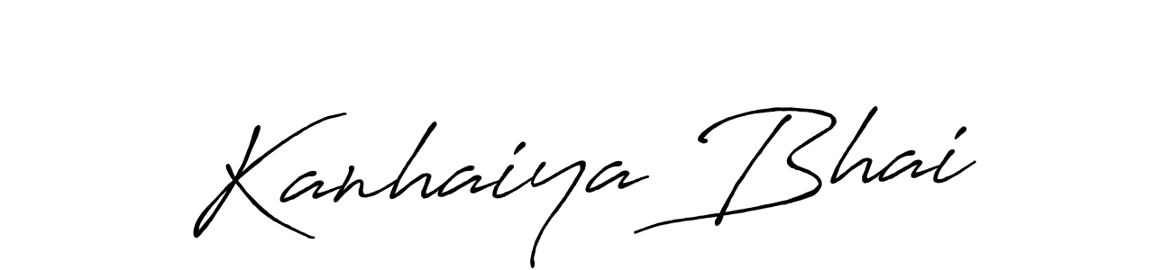Make a beautiful signature design for name Kanhaiya Bhai. Use this online signature maker to create a handwritten signature for free. Kanhaiya Bhai signature style 7 images and pictures png