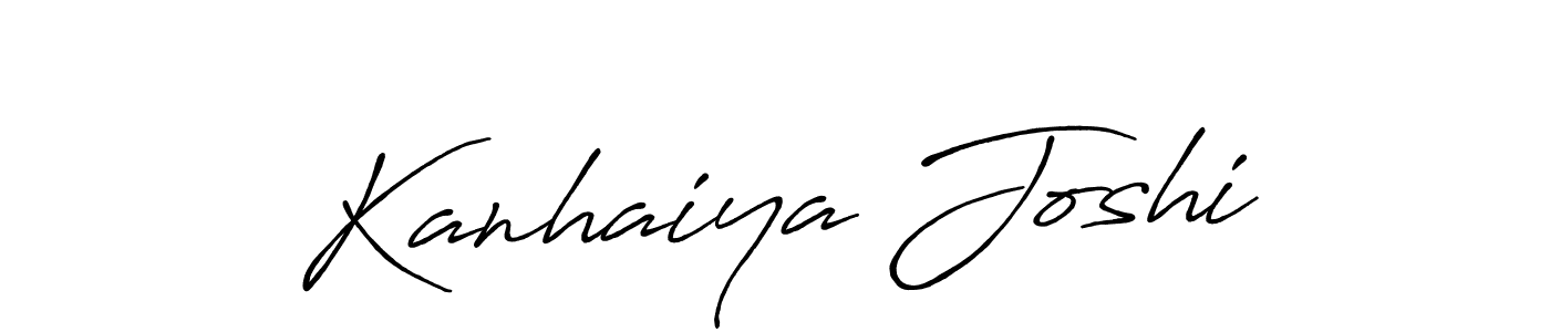 This is the best signature style for the Kanhaiya Joshi name. Also you like these signature font (Antro_Vectra_Bolder). Mix name signature. Kanhaiya Joshi signature style 7 images and pictures png