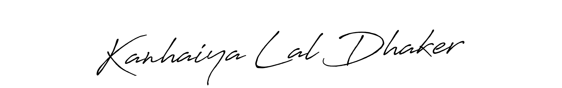 Similarly Antro_Vectra_Bolder is the best handwritten signature design. Signature creator online .You can use it as an online autograph creator for name Kanhaiya Lal Dhaker. Kanhaiya Lal Dhaker signature style 7 images and pictures png