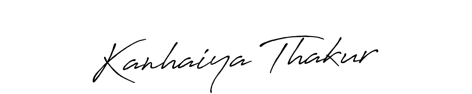 The best way (Antro_Vectra_Bolder) to make a short signature is to pick only two or three words in your name. The name Kanhaiya Thakur include a total of six letters. For converting this name. Kanhaiya Thakur signature style 7 images and pictures png