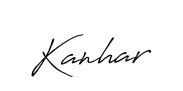 Also You can easily find your signature by using the search form. We will create Kanhar name handwritten signature images for you free of cost using Antro_Vectra_Bolder sign style. Kanhar signature style 7 images and pictures png