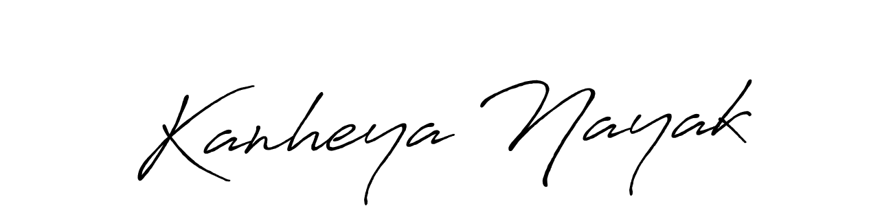 Similarly Antro_Vectra_Bolder is the best handwritten signature design. Signature creator online .You can use it as an online autograph creator for name Kanheya Nayak. Kanheya Nayak signature style 7 images and pictures png