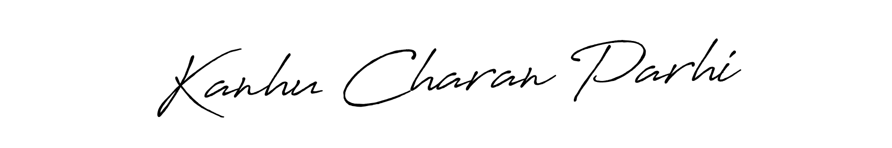 How to make Kanhu Charan Parhi signature? Antro_Vectra_Bolder is a professional autograph style. Create handwritten signature for Kanhu Charan Parhi name. Kanhu Charan Parhi signature style 7 images and pictures png