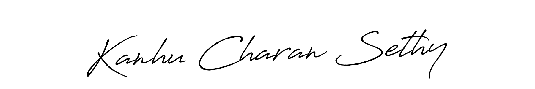 How to make Kanhu Charan Sethy signature? Antro_Vectra_Bolder is a professional autograph style. Create handwritten signature for Kanhu Charan Sethy name. Kanhu Charan Sethy signature style 7 images and pictures png