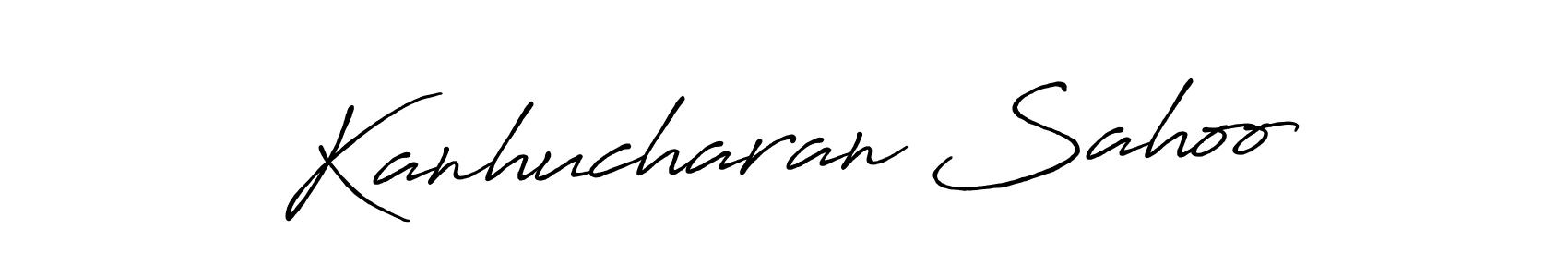 You should practise on your own different ways (Antro_Vectra_Bolder) to write your name (Kanhucharan Sahoo) in signature. don't let someone else do it for you. Kanhucharan Sahoo signature style 7 images and pictures png