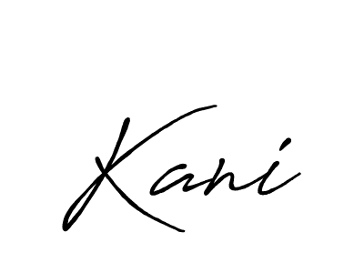Make a beautiful signature design for name Kani. Use this online signature maker to create a handwritten signature for free. Kani signature style 7 images and pictures png