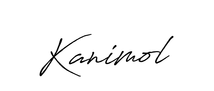 Similarly Antro_Vectra_Bolder is the best handwritten signature design. Signature creator online .You can use it as an online autograph creator for name Kanimol. Kanimol signature style 7 images and pictures png