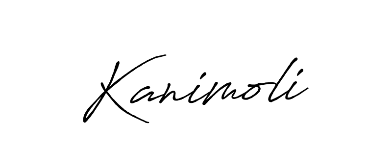 Make a beautiful signature design for name Kanimoli. Use this online signature maker to create a handwritten signature for free. Kanimoli signature style 7 images and pictures png