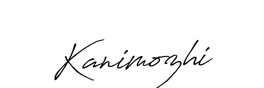 The best way (Antro_Vectra_Bolder) to make a short signature is to pick only two or three words in your name. The name Kanimozhi include a total of six letters. For converting this name. Kanimozhi signature style 7 images and pictures png