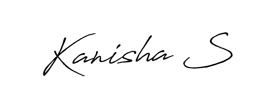 Here are the top 10 professional signature styles for the name Kanisha S. These are the best autograph styles you can use for your name. Kanisha S signature style 7 images and pictures png
