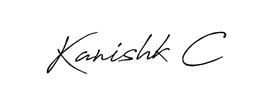 This is the best signature style for the Kanishk C name. Also you like these signature font (Antro_Vectra_Bolder). Mix name signature. Kanishk C signature style 7 images and pictures png