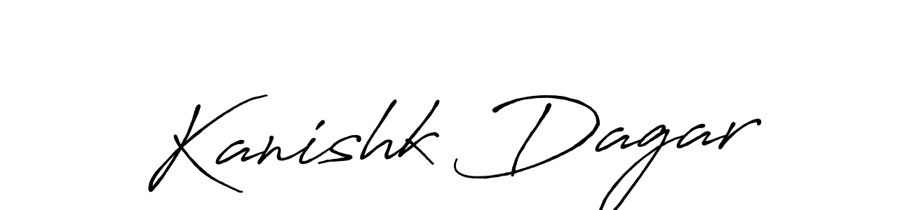 It looks lik you need a new signature style for name Kanishk Dagar. Design unique handwritten (Antro_Vectra_Bolder) signature with our free signature maker in just a few clicks. Kanishk Dagar signature style 7 images and pictures png