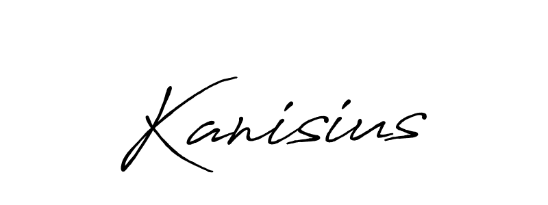 Similarly Antro_Vectra_Bolder is the best handwritten signature design. Signature creator online .You can use it as an online autograph creator for name Kanisius. Kanisius signature style 7 images and pictures png