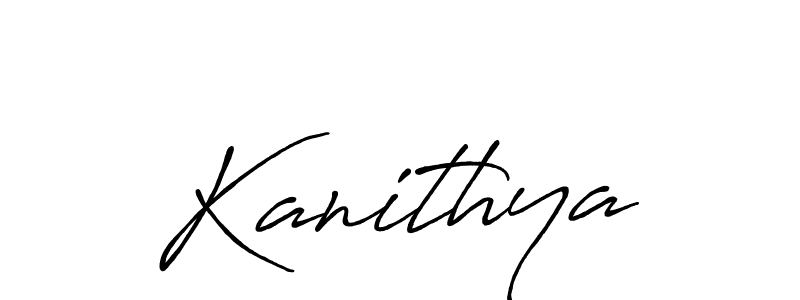 Make a beautiful signature design for name Kanithya. Use this online signature maker to create a handwritten signature for free. Kanithya signature style 7 images and pictures png