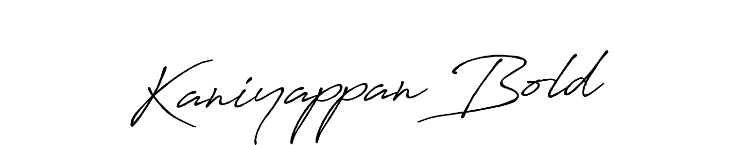 Make a beautiful signature design for name Kaniyappan Bold. Use this online signature maker to create a handwritten signature for free. Kaniyappan Bold signature style 7 images and pictures png