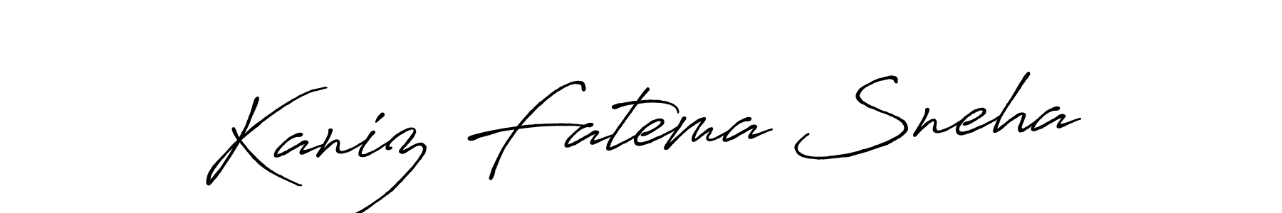 Make a beautiful signature design for name Kaniz Fatema Sneha. Use this online signature maker to create a handwritten signature for free. Kaniz Fatema Sneha signature style 7 images and pictures png