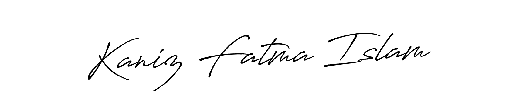 The best way (Antro_Vectra_Bolder) to make a short signature is to pick only two or three words in your name. The name Kaniz Fatma Islam include a total of six letters. For converting this name. Kaniz Fatma Islam signature style 7 images and pictures png