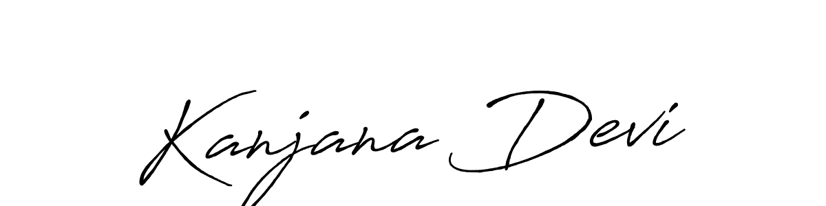 How to make Kanjana Devi signature? Antro_Vectra_Bolder is a professional autograph style. Create handwritten signature for Kanjana Devi name. Kanjana Devi signature style 7 images and pictures png