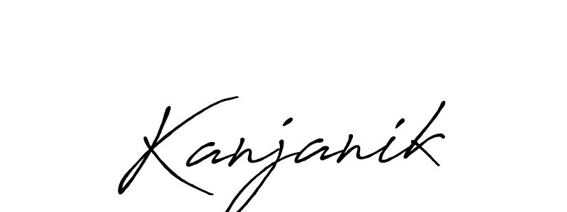 You can use this online signature creator to create a handwritten signature for the name Kanjanik. This is the best online autograph maker. Kanjanik signature style 7 images and pictures png