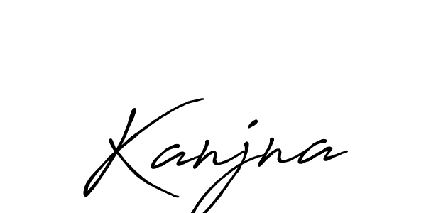 Make a short Kanjna signature style. Manage your documents anywhere anytime using Antro_Vectra_Bolder. Create and add eSignatures, submit forms, share and send files easily. Kanjna signature style 7 images and pictures png