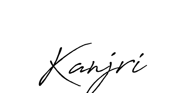 The best way (Antro_Vectra_Bolder) to make a short signature is to pick only two or three words in your name. The name Kanjri include a total of six letters. For converting this name. Kanjri signature style 7 images and pictures png