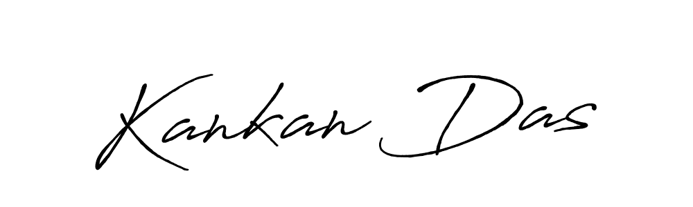 The best way (Antro_Vectra_Bolder) to make a short signature is to pick only two or three words in your name. The name Kankan Das include a total of six letters. For converting this name. Kankan Das signature style 7 images and pictures png