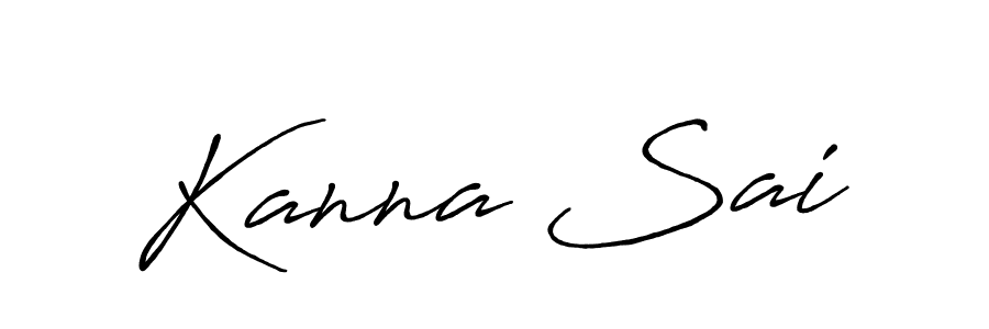 It looks lik you need a new signature style for name Kanna Sai. Design unique handwritten (Antro_Vectra_Bolder) signature with our free signature maker in just a few clicks. Kanna Sai signature style 7 images and pictures png