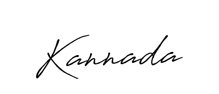 Make a beautiful signature design for name Kannada. With this signature (Antro_Vectra_Bolder) style, you can create a handwritten signature for free. Kannada signature style 7 images and pictures png