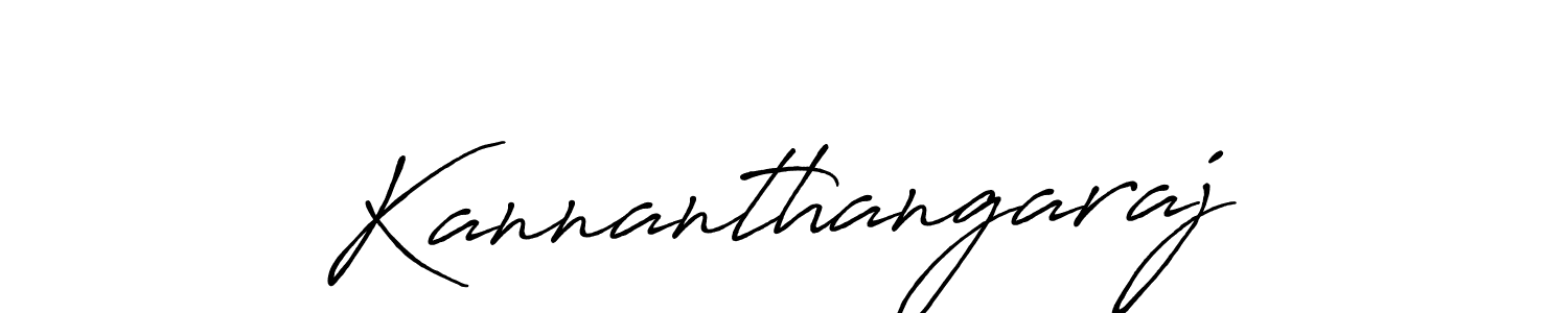 How to make Kannanthangaraj name signature. Use Antro_Vectra_Bolder style for creating short signs online. This is the latest handwritten sign. Kannanthangaraj signature style 7 images and pictures png