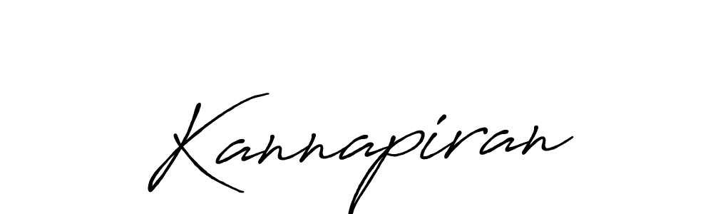 Make a beautiful signature design for name Kannapiran. Use this online signature maker to create a handwritten signature for free. Kannapiran signature style 7 images and pictures png