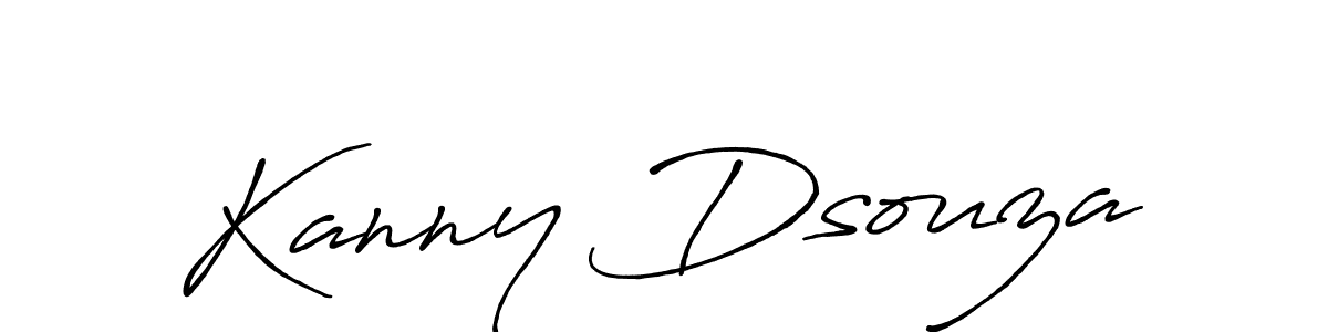 Also You can easily find your signature by using the search form. We will create Kanny Dsouza name handwritten signature images for you free of cost using Antro_Vectra_Bolder sign style. Kanny Dsouza signature style 7 images and pictures png