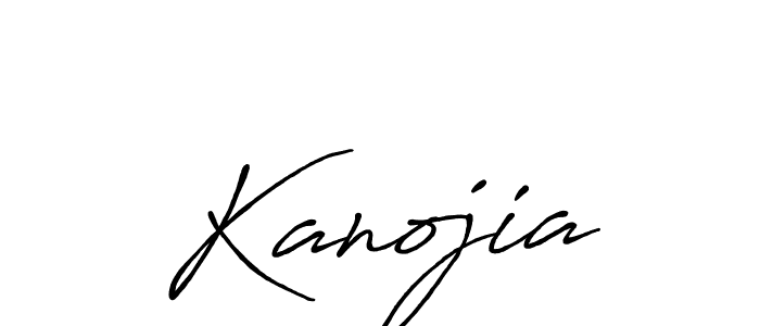 How to make Kanojia name signature. Use Antro_Vectra_Bolder style for creating short signs online. This is the latest handwritten sign. Kanojia signature style 7 images and pictures png