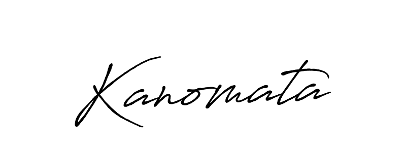 Create a beautiful signature design for name Kanomata. With this signature (Antro_Vectra_Bolder) fonts, you can make a handwritten signature for free. Kanomata signature style 7 images and pictures png
