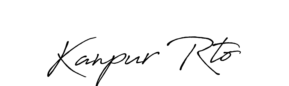 Also You can easily find your signature by using the search form. We will create Kanpur Rto name handwritten signature images for you free of cost using Antro_Vectra_Bolder sign style. Kanpur Rto signature style 7 images and pictures png