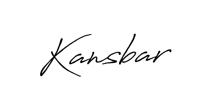 It looks lik you need a new signature style for name Kansbar. Design unique handwritten (Antro_Vectra_Bolder) signature with our free signature maker in just a few clicks. Kansbar signature style 7 images and pictures png