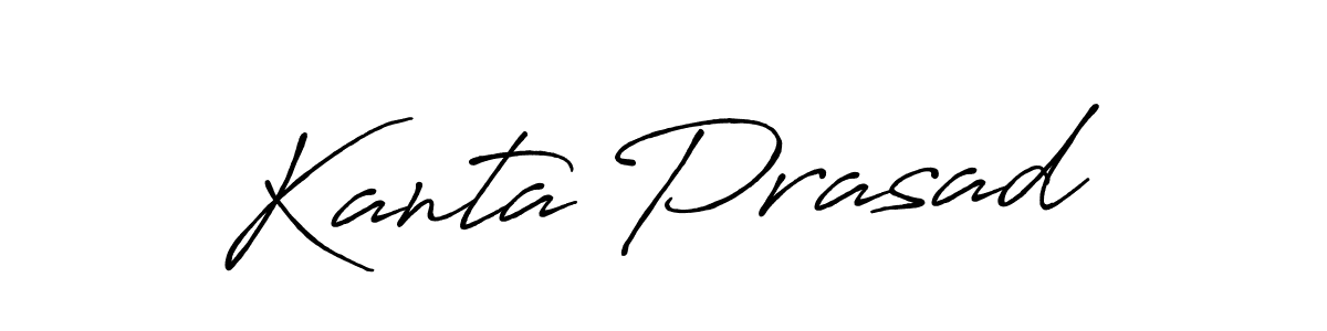 if you are searching for the best signature style for your name Kanta Prasad. so please give up your signature search. here we have designed multiple signature styles  using Antro_Vectra_Bolder. Kanta Prasad signature style 7 images and pictures png