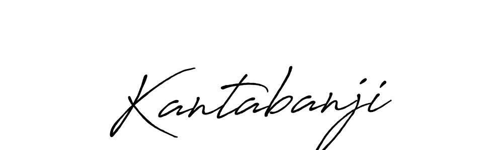 How to make Kantabanji name signature. Use Antro_Vectra_Bolder style for creating short signs online. This is the latest handwritten sign. Kantabanji signature style 7 images and pictures png