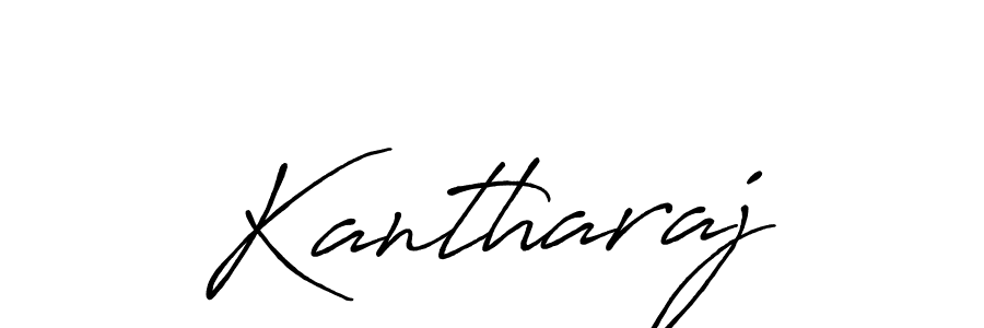 Kantharaj stylish signature style. Best Handwritten Sign (Antro_Vectra_Bolder) for my name. Handwritten Signature Collection Ideas for my name Kantharaj. Kantharaj signature style 7 images and pictures png