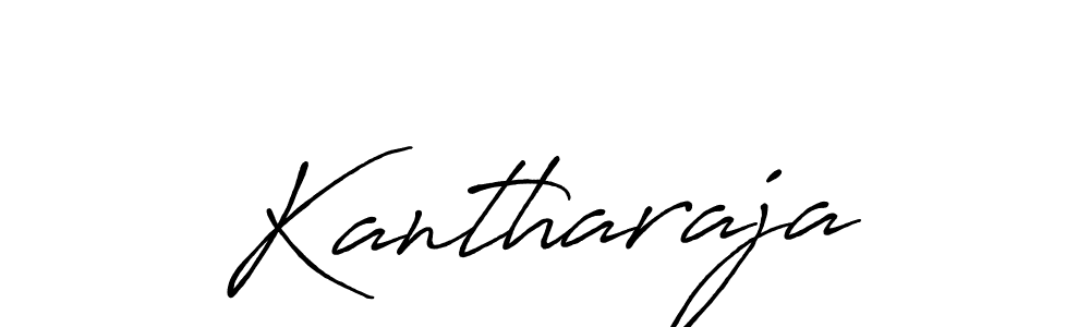 Make a beautiful signature design for name Kantharaja. With this signature (Antro_Vectra_Bolder) style, you can create a handwritten signature for free. Kantharaja signature style 7 images and pictures png