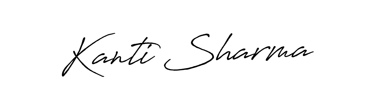 Here are the top 10 professional signature styles for the name Kanti Sharma. These are the best autograph styles you can use for your name. Kanti Sharma signature style 7 images and pictures png