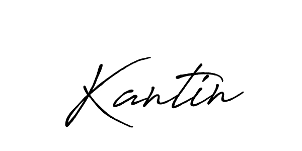 Similarly Antro_Vectra_Bolder is the best handwritten signature design. Signature creator online .You can use it as an online autograph creator for name Kantin. Kantin signature style 7 images and pictures png