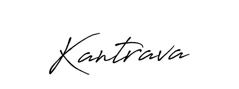 Make a beautiful signature design for name Kantrava. With this signature (Antro_Vectra_Bolder) style, you can create a handwritten signature for free. Kantrava signature style 7 images and pictures png