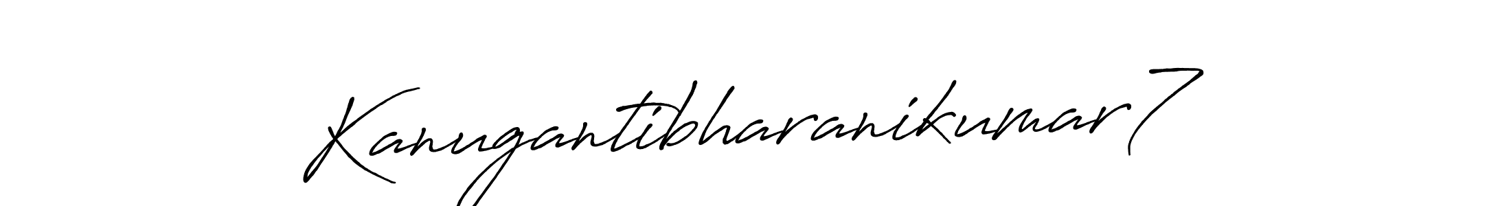 Also You can easily find your signature by using the search form. We will create Kanugantibharanikumar7 name handwritten signature images for you free of cost using Antro_Vectra_Bolder sign style. Kanugantibharanikumar7 signature style 7 images and pictures png