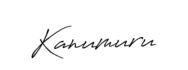 How to Draw Kanumuru signature style? Antro_Vectra_Bolder is a latest design signature styles for name Kanumuru. Kanumuru signature style 7 images and pictures png