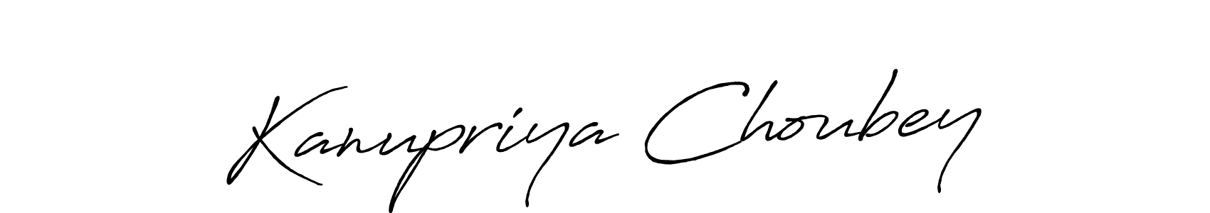 Make a beautiful signature design for name Kanupriya Choubey. Use this online signature maker to create a handwritten signature for free. Kanupriya Choubey signature style 7 images and pictures png