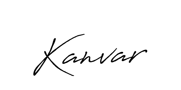 It looks lik you need a new signature style for name Kanvar. Design unique handwritten (Antro_Vectra_Bolder) signature with our free signature maker in just a few clicks. Kanvar signature style 7 images and pictures png