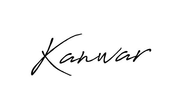 Best and Professional Signature Style for Kanwar. Antro_Vectra_Bolder Best Signature Style Collection. Kanwar signature style 7 images and pictures png