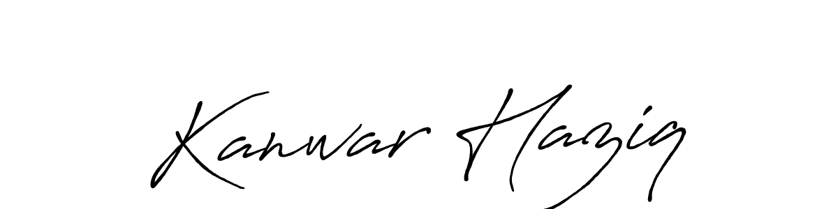 Here are the top 10 professional signature styles for the name Kanwar Haziq. These are the best autograph styles you can use for your name. Kanwar Haziq signature style 7 images and pictures png