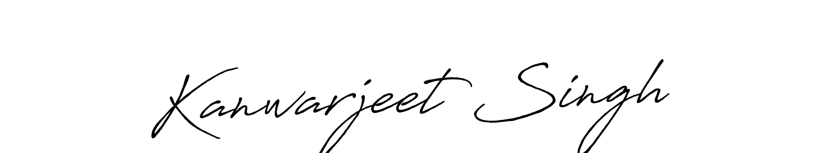 Also we have Kanwarjeet Singh name is the best signature style. Create professional handwritten signature collection using Antro_Vectra_Bolder autograph style. Kanwarjeet Singh signature style 7 images and pictures png
